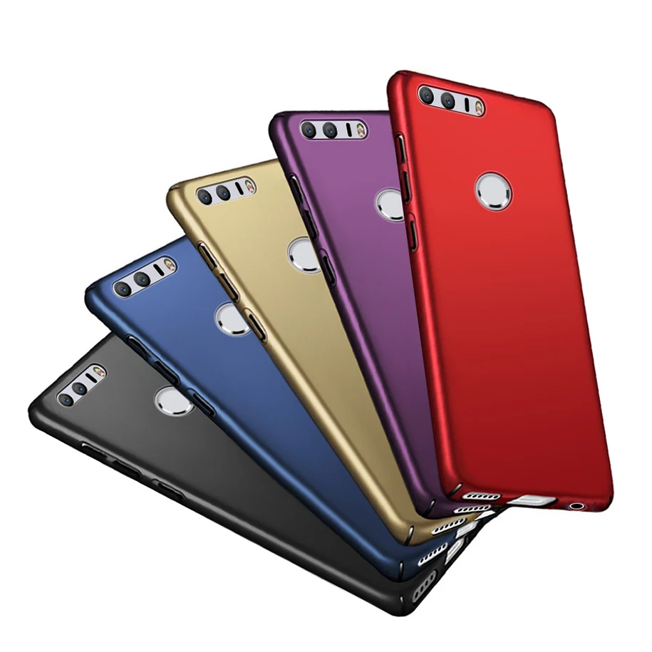 Жесткий пластиковый чехол для Huawei Honor 8 Обложка оболочка сумка тонкий скраб из