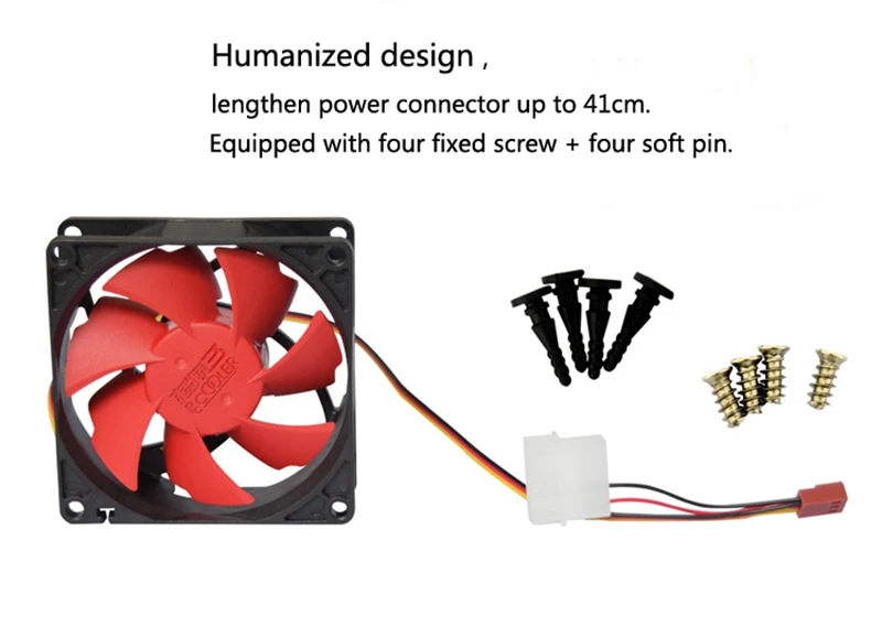 PCCOOLER F85 80 мм Ультра тихий ПК охлаждающий вентилятор чехол для компьютера кулер Hydraumatic 3Pin кулер для процессора охлаждающий вентилятор для компьютера чехол