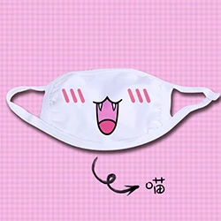Kawaii Dust Mask, 1 шт., Kpop, милая, аниме, мультяшная маска, муфельная, душевная маска, Kpop, смешная, унисекс, хлопковая маска - Цвет: 11
