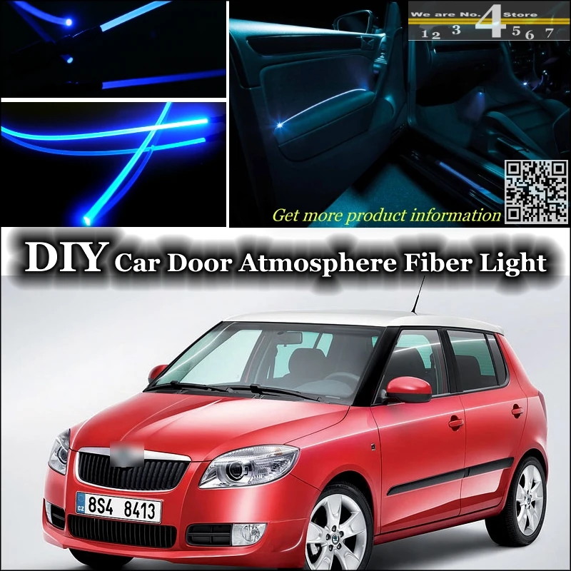 Настройка атмосферного освесветильник салона световой диапазон s для Skoda Fabia