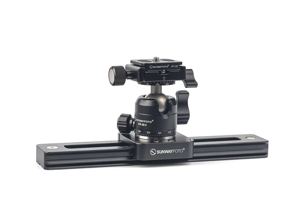 M3-T2 SUNWAYFOTO M3 камера dslr Мини-ползунок телефон для видео рельс слайдеры visiophone Путешествия dslr камера слайдер timelapse шариковая головка - Цвет: M3-T2