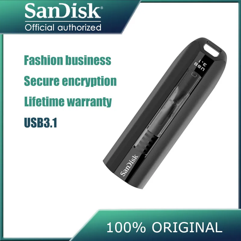 SanDisk USB флэш накопитель 128 ГБ 3 1 64 флеш usb устройство для хранения u диск SDCZ800