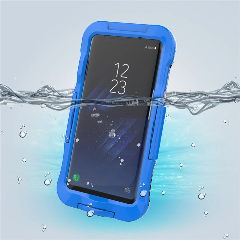 Водонепроницаемый чехол для Samsung Galaxy S8 plus S7 Edge Hybrid Swimming Dive противоударный чехлы
