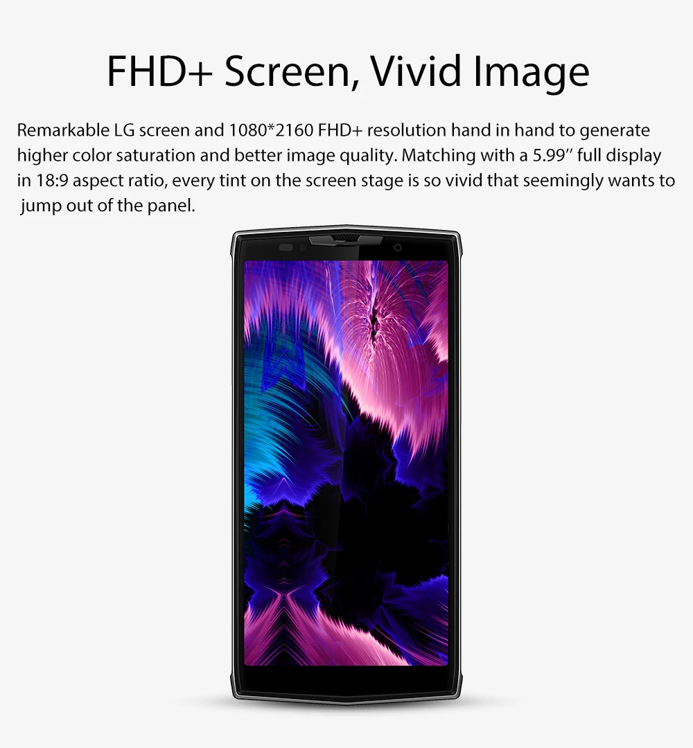 DOOGEE BL9000 6GB 64GB Android 8,1 смартфон 5,9" Helio P23 Восьмиядерный OTG NFC 9000mAh 5V 5A Flash Беспроводной заряд мобильного телефона