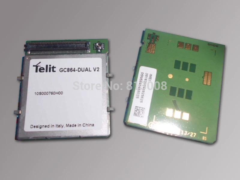 Telit GC864-DUAL V2 GC864 Маленький GSM GPRS компактная Встроенная quad-band 2G модуль 100% Новинка &amp