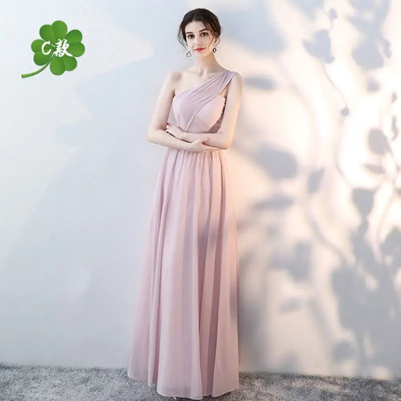 Сексуальное вечернее платье на одно плечо, платье для женщин, Vestidos, летнее Новое Бандажное женское платье Qipao, большие размеры 3XL 4XL, Cheongsam H-70