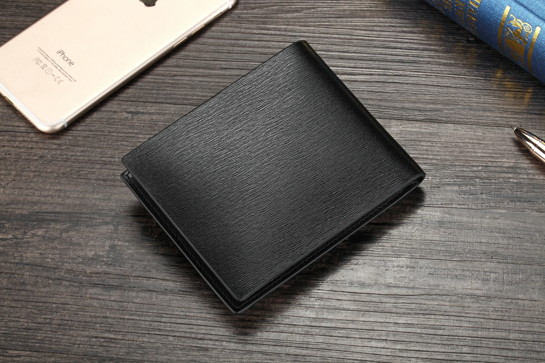 YINTE, новинка, кожаный мужской кошелек, Passcase, кошелек для хипстеров, держатель для кассовых чеков, мужской короткий кошелек, портфель, T8838C