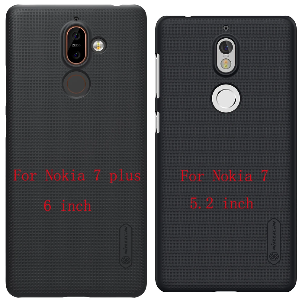 Чехол для Nokia 7 Plus, чехол для Nokia 7 Plus, NILLKIN, Супер Матовый экран, матовая жесткая задняя крышка