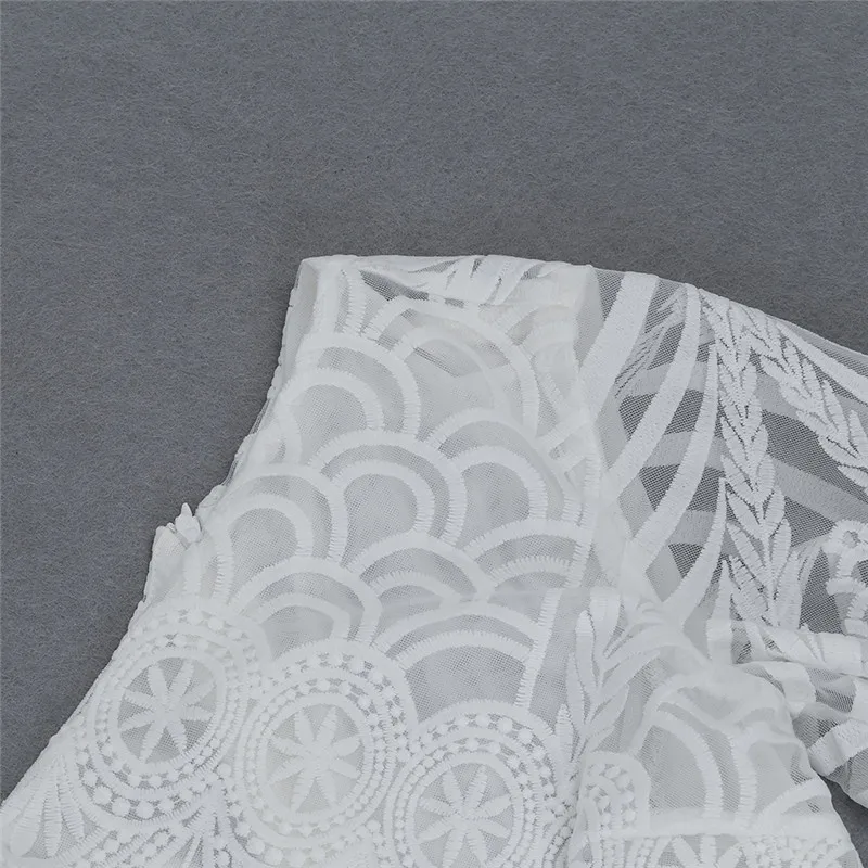 

White Elegant One Shoulder Slitted Fashion Celebrity Women's Jumpsuit Evening Party Rompers Jumpsuit