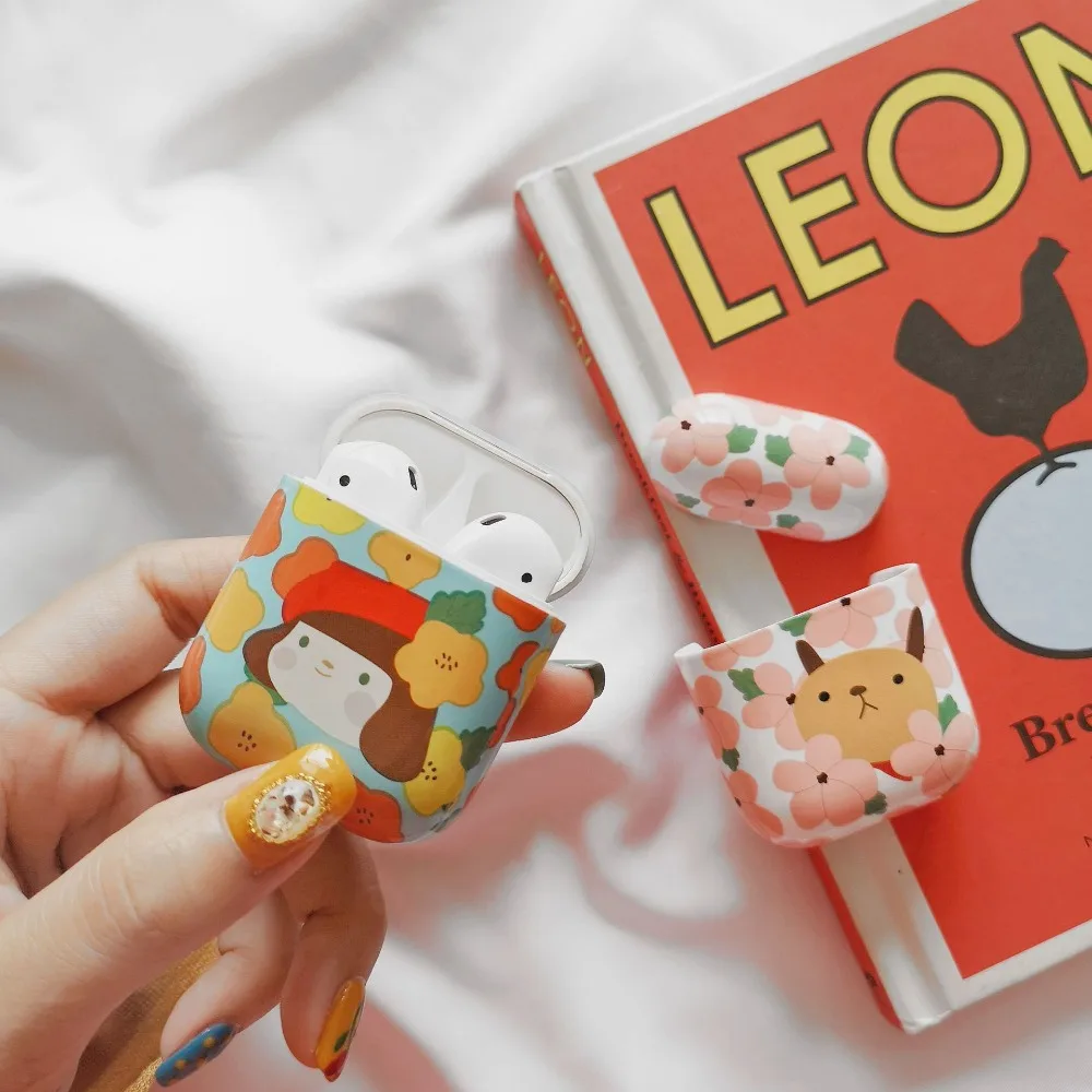 Newest fashion Silicone Earphone Case For Airpods Ultra Slim Shockproof Protective Bag Cover Headphone | Электроника