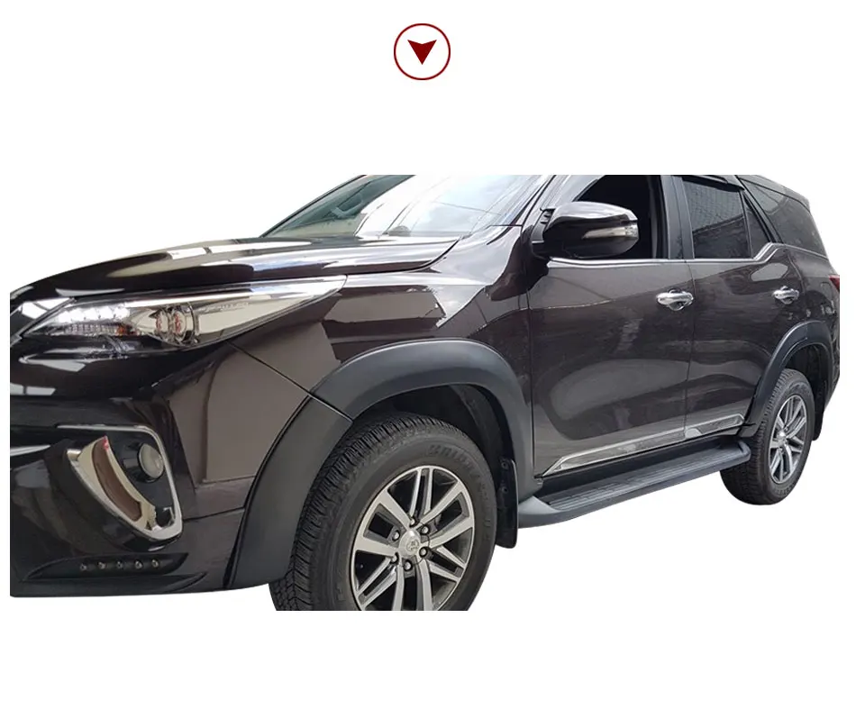 Колесные арки крыло Вспышки Аксессуары для брызговиков для Toyota Fortuner Hilux SW4
