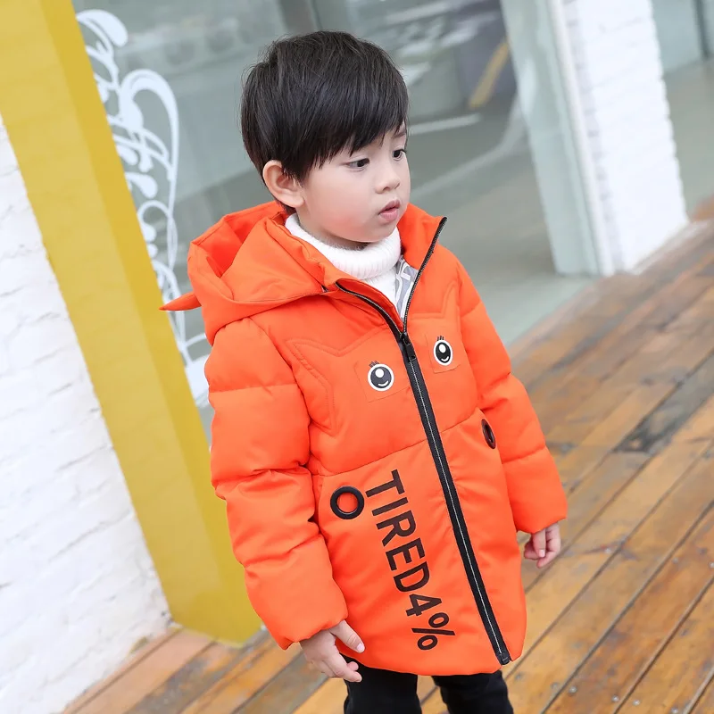 

Cool Winter New Children's Down Jacket Korean Children's Warm Coat Cartoon Boys Girls Children's Outwear