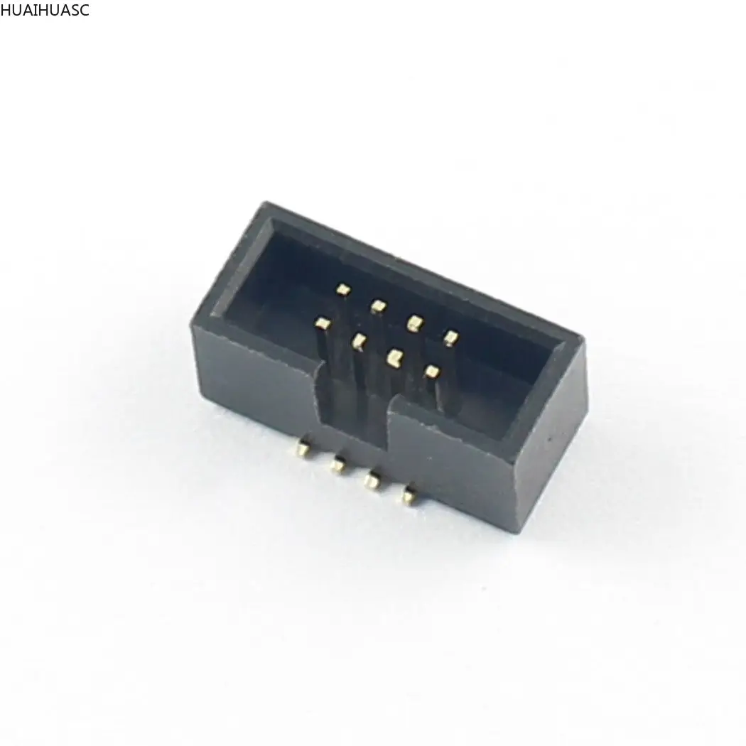 10 шт. 1 27 мм Шаг 8 14 16 20 26 30 34 40 50 60 Pin SMT SMD Штекерный корпус IDC разъем|Соединители| |