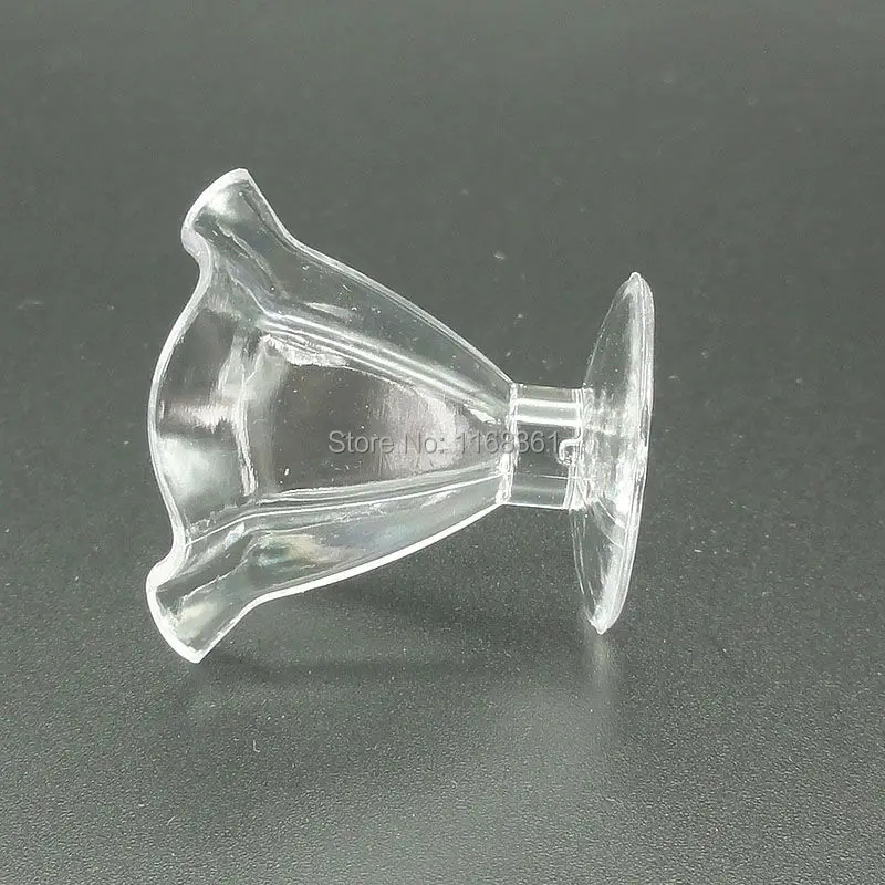 1 шт./лот прозрачный шестигранный боковой Кубок Чашка имитация ПВХ пластиковое