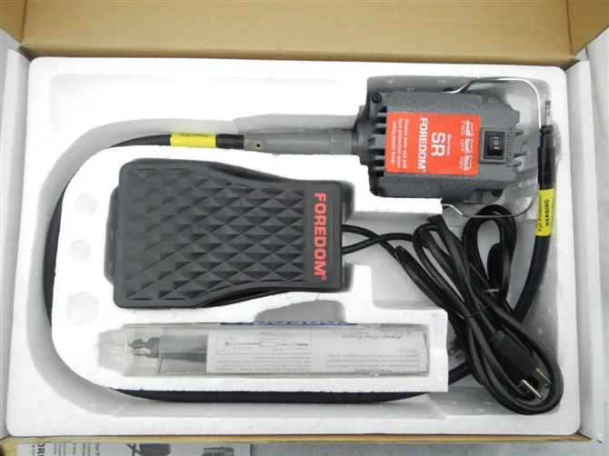 Ювелирные изделия SR гибкий вал 1 / 6HP двигателя 230 В FLEXSHAFT роторный двигатель