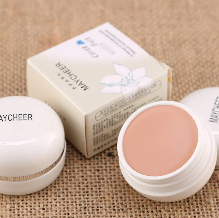 Maycheer Two c Color Soft Concealer Collapsible Powder Basement Makeup Light and soft Good ductility 5.16 | Красота и здоровье