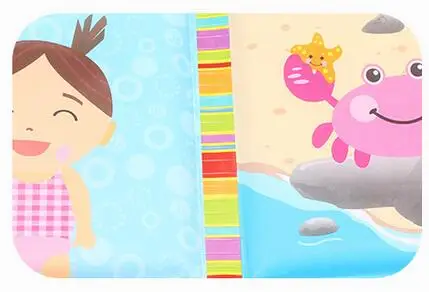 Детская головоломка для раннего образования книга из ткани о животных игрушки