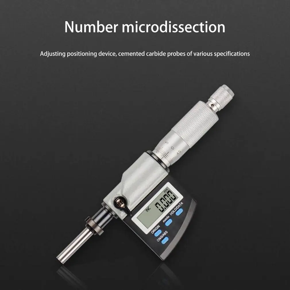 Микро Электронный микрометр ABS & нержавеющей стали lcd Цифровой суппорт