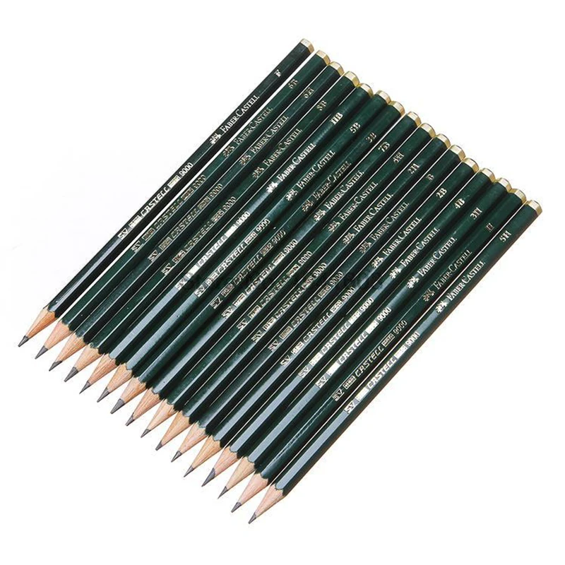 Марка Faber castell 12 шт. (6H-8B) Карандаш для эскизов и рисования персонализированные