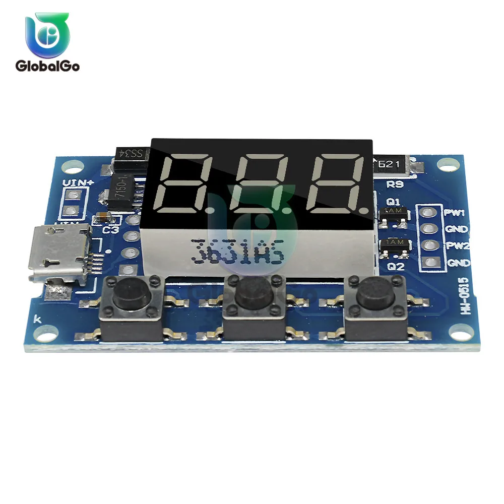 Микро-usb Цифровой Регулируемый PWM импульсный генератор частоты сигнала плата