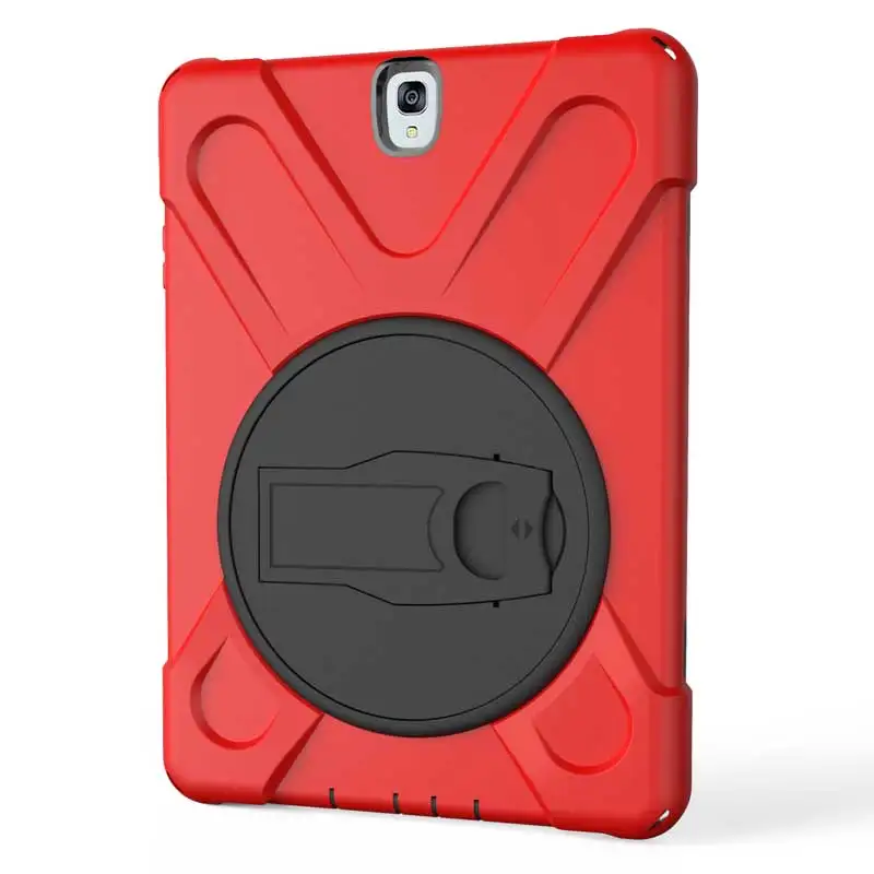 Безопасный Ударопрочный ПК силиконовый чехол для Samsung Galaxy Tab S3 9 7 &quotПират 360