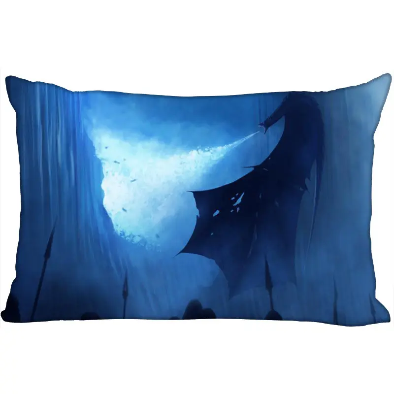 Pillow Case ShunQian Пользовательские Игры престолов Новое поступление прямоугольная декоративная Свадебные наволочки мягкие не выцветают наволочки индивидуальный подарок - Цвет: Pillow Case