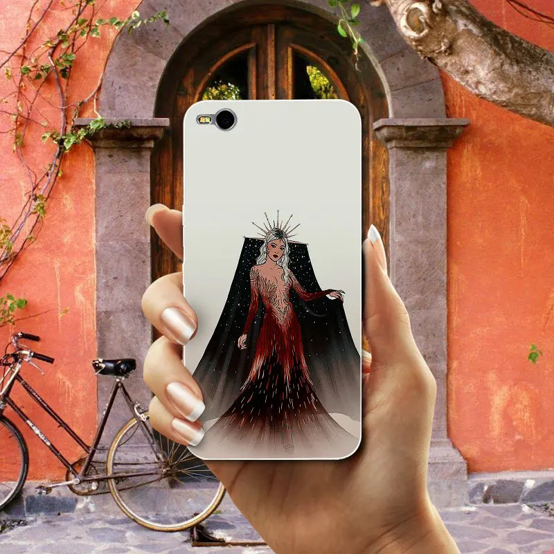 Мягкие чехлы из ТПУ с изображением русалки в стиле ретро для HTC Desire 530 630 626 628 816 820 One