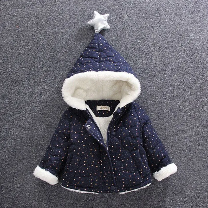 2016 г. Куртки для новорожденных мальчиков пальто плотная зимняя одежда маленьких