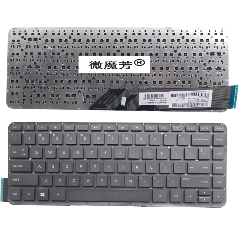 Новый английский для HP для Split 13-m001t M010DX M110DX 13-G 13-F 13-M000 X2 13-M100 X2 SG-62210-XUA SN8128 Замена ноутбука Keyboa