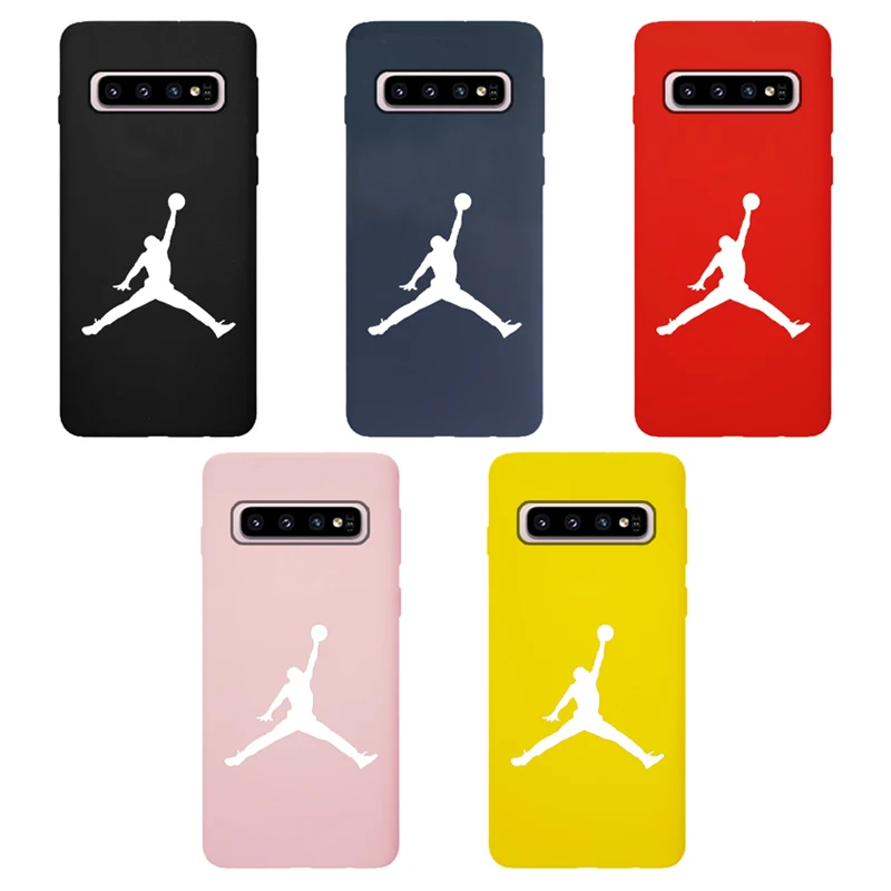 Спортивный чехол для телефона samsung Galaxy S10 S9 S8 S7 плюс силиконовый из мягкого ТПУ