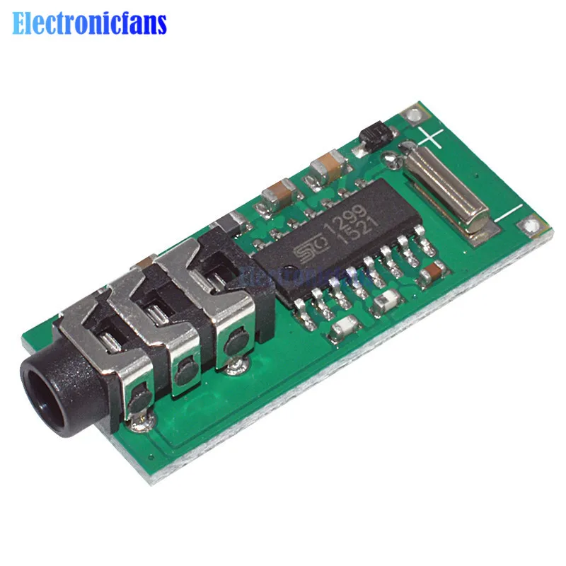 GS1299 FM радиоприемник модуль MCU цифровой стабилизации частоты стерео 70 108 мГц