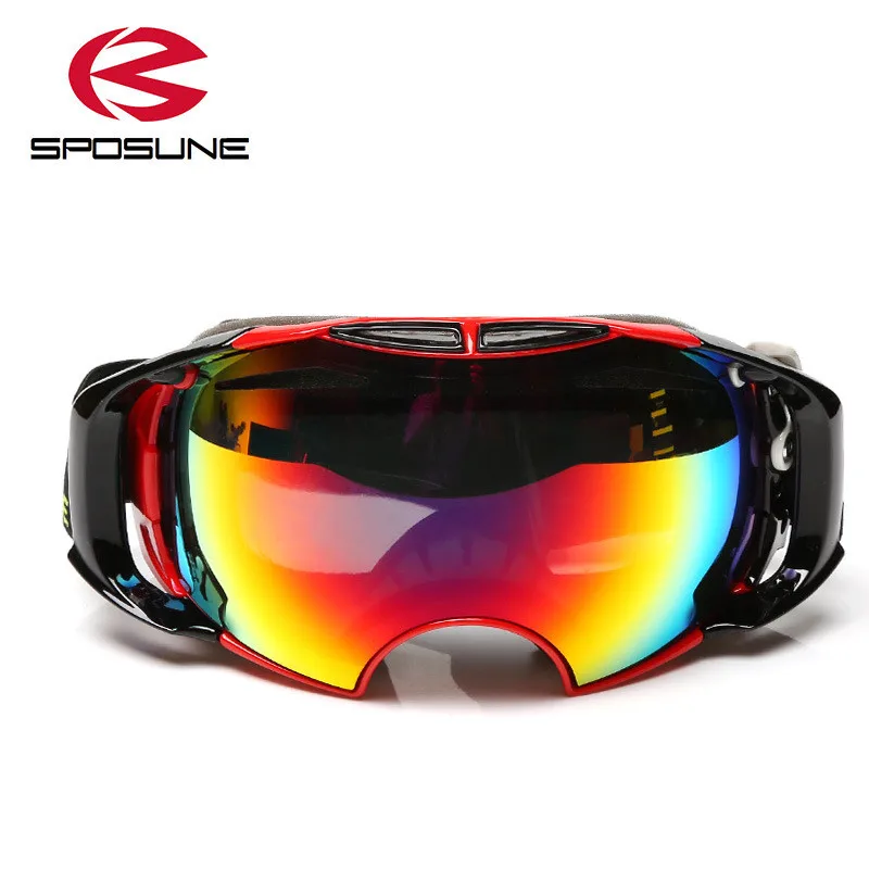 Высококачественные лыжные очки для мужчин и женщин мужские сноуборда