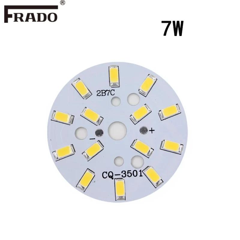 3 Вт 5 7 9 12 15 18 24 5730 SMD световая панель для потолочных светильников точечная