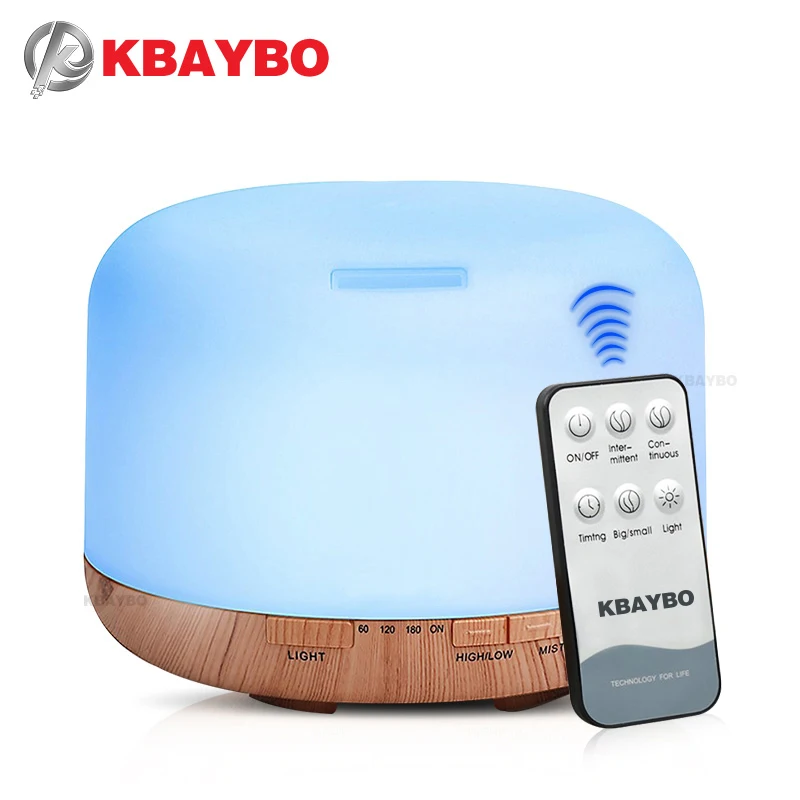 KBAYBO 550 мл пульт дистанционного управления ультразвуковой увлажнитель