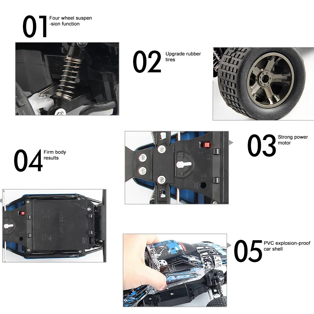 HIINST 2,4 GHz высокоскоростной беговой funny1: 20 2WD высокоскоростной Радиоуправляемый гоночный автомобиль 4WD пульт дистанционного управления грузовик внедорожный багги игрушки подарок