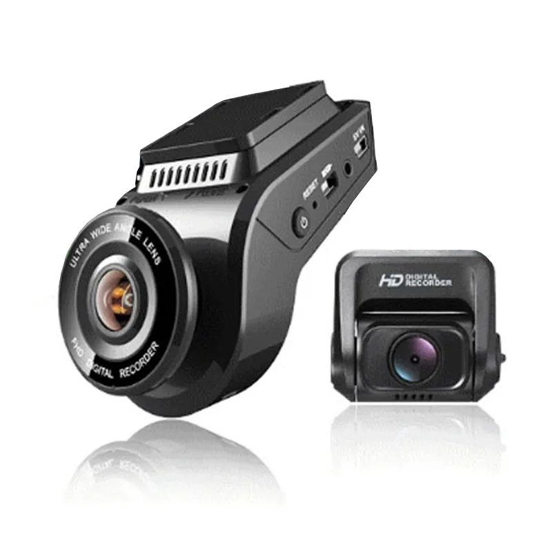 Wifi Автомобильная dvr камера с 4K 2160P видеорегистратор с 1080P тыловая камера Novatek 96663 DVR видеорегистратор gps регистратор - Название цвета: Dual Cam