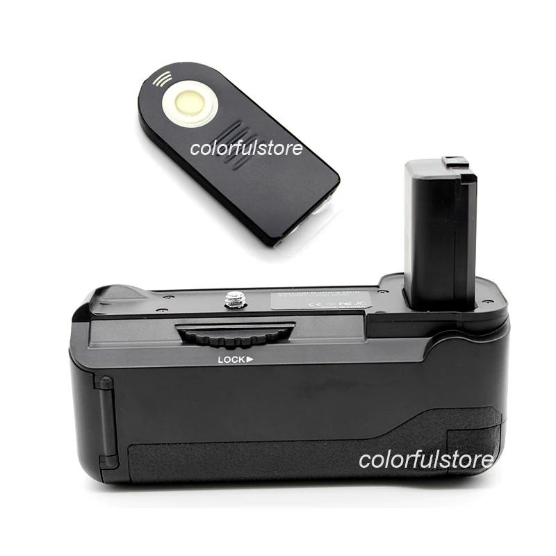 Pro Battery Handle Hand Grip Holder Pack Vertical Shutter Micro USB Port For Sony Alpha A6000 Camera as BG-3DIR + Remote Control |