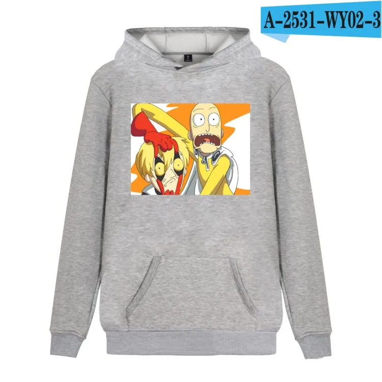 LUCKYFRIDAYF Rick And Morty мужская толстовка с капюшоном Harajuku/Женская хлопковая Осенняя аниме-Толстовка Кепка для мужчин/женщин толстовки уличная одежда - Цвет: gray