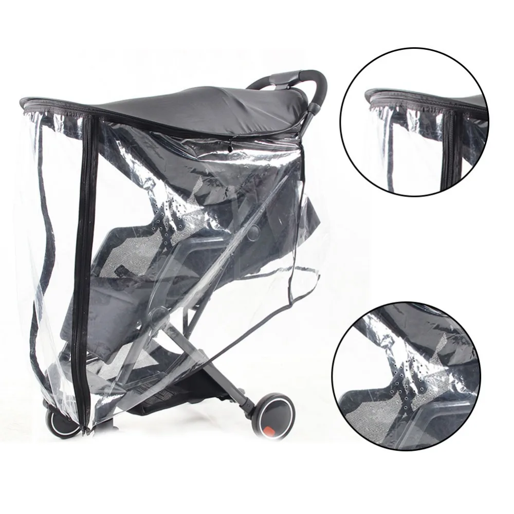 Baby Stroller Awning Sunscreen Baby Mosquito Net UV Protection Universal Multi-purpose Trolley Windshield Rainproof