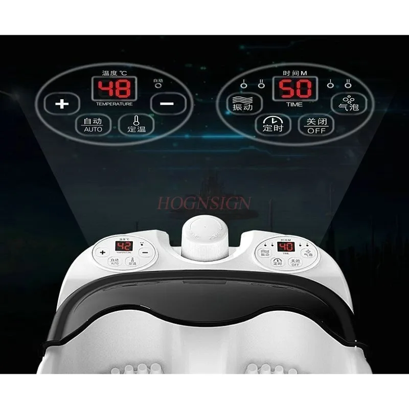 Электрическая ванна для ног раздельная с электроподогревом автоматический