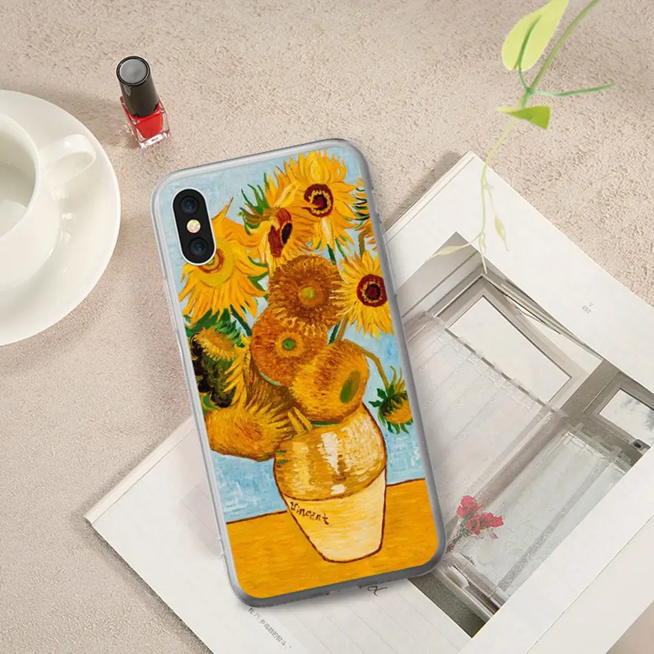 KISSCASE 3D Выбивает чехол живопись маслом для Honor 8x10 9 Lite мягкая Живопись чехол для Huawei p20 P Smart Cover Coque Capinhas чехол на honor 8x чехол на huawei p20 lite чехол на хонор 8х ван гог на honor 10 lite