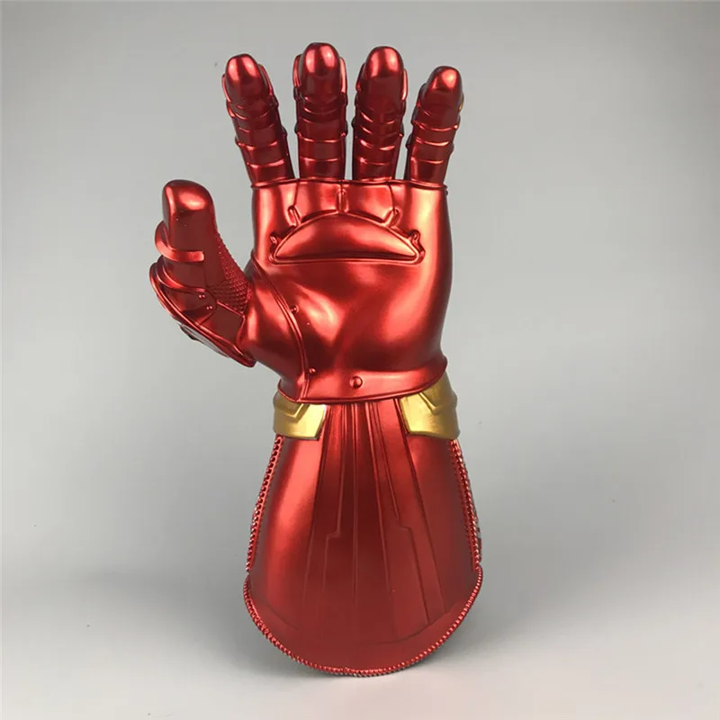 1:1 перчатки Таноса войны Gauntlet светодиодный светильник фигурки косплей реквизит Хэллоуин Детский подарок