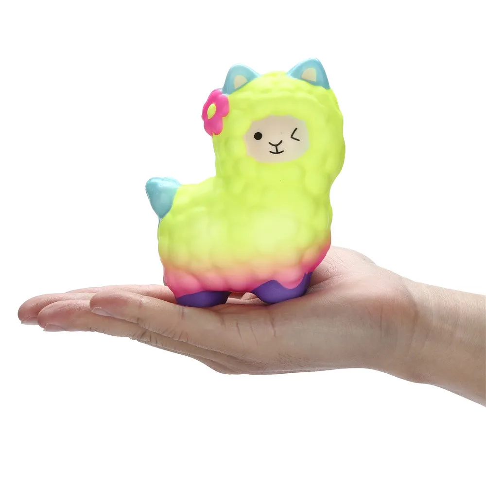 Squishy Хлюпать очаровательны ламы коврик с запоминанием формы фруктов ароматический крем Squeeze игрушки антистрессовые гаджеты стресса игрушка W504