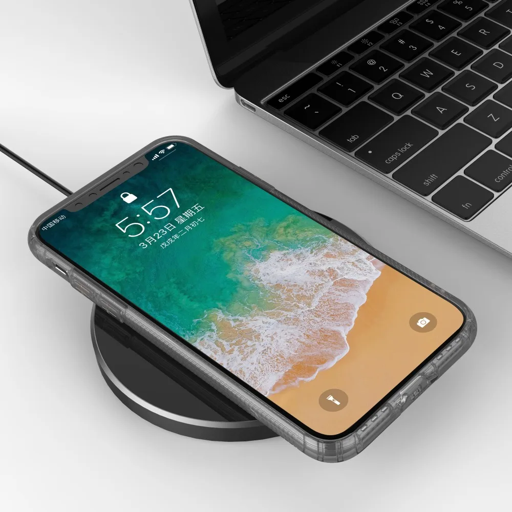 2018 новый стиль для Iphone X прозрачный мягкий силиконовый чехол из ТПУ пылезащитный