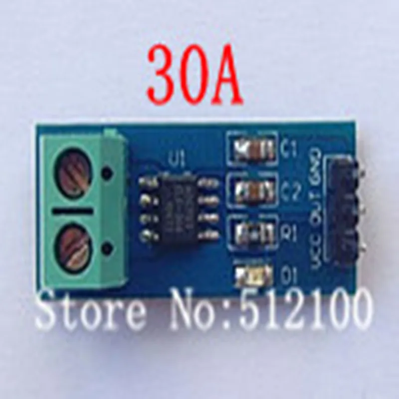 Бесплатная доставка 10 шт. ACS712 ACS712T ACS712TELC 30A модуль датчика тока|module sensor| |