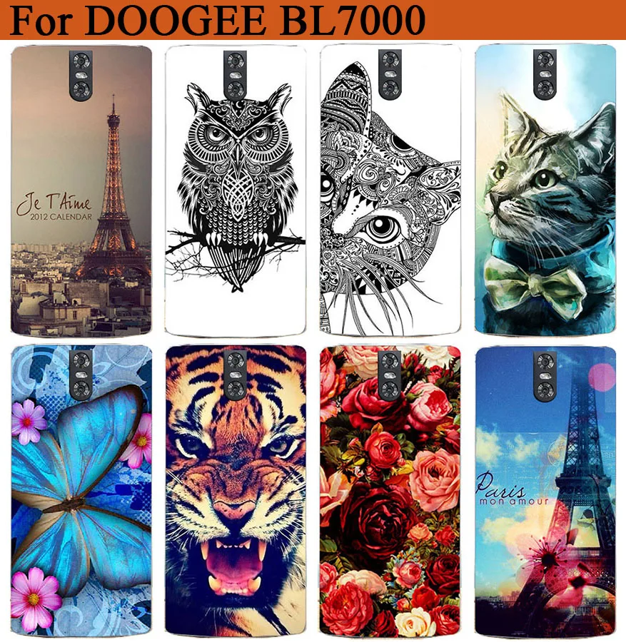 Силиконовый Чехол Для Doogee BL7000 мягкие чехлы из ТПУ задняя крышка для BL 7000 5