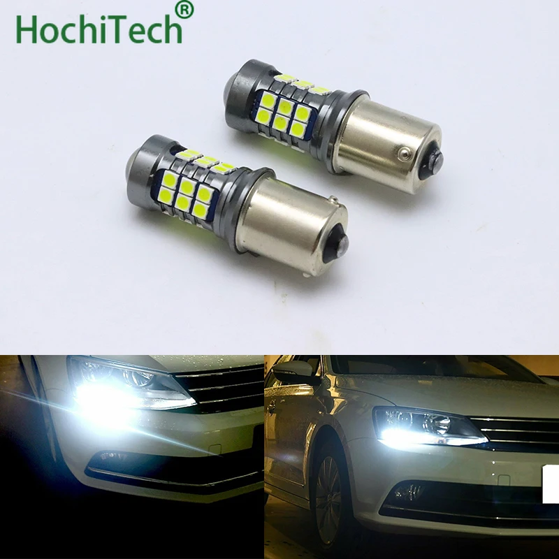 6000K Белый 1156 светодиодный Canbus без ошибок P21W лампы для Volkswagen VW Sharan MPV Субару Outback 2010