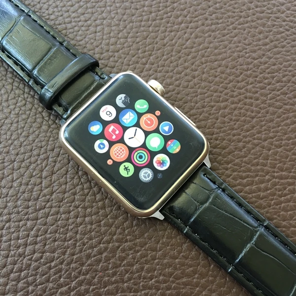 Лучший из фабрики Кожаный ремешок для Apple Watch Band 42 мм 38 мм 40 мм 44 мм для iWatch Band Спортивная пряжка 4 3 2 1 серия 5