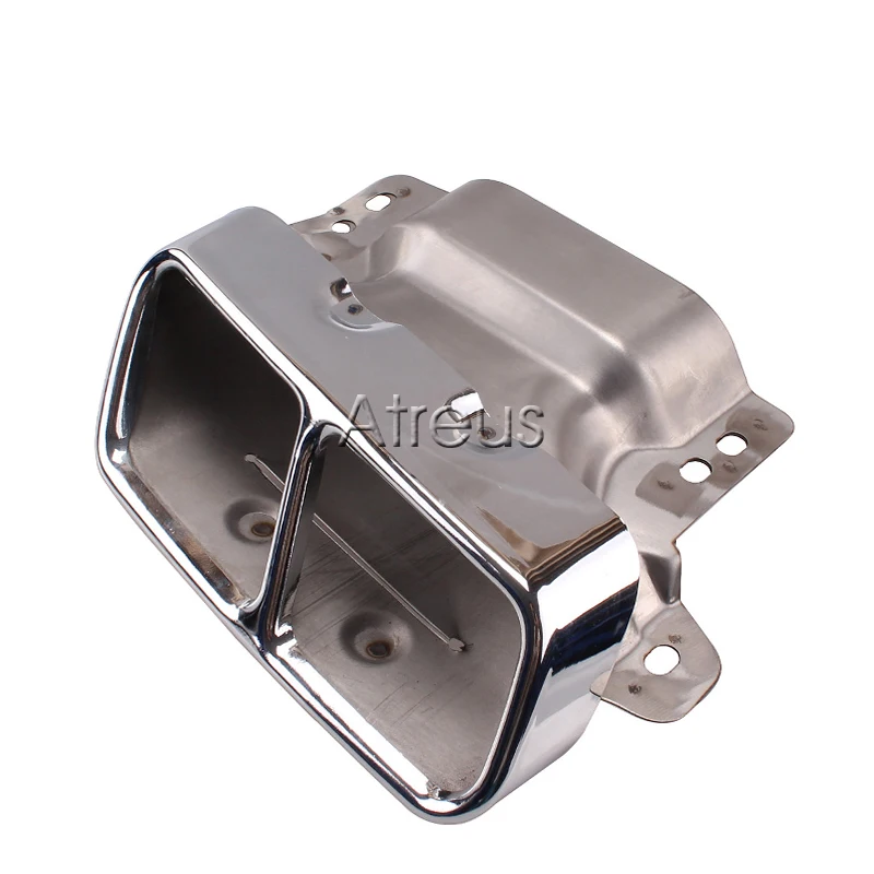 ZD 2X для Mercedes Benz W164 W221 S300 S350 S500 A45 W166 W251 W216 S CLA ML AMG класс автомобиля выхлопной трубы глушитель наконечник чехлы
