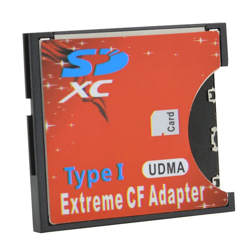 CHIPAL высокоскоростной UDMA SD для карты CF адаптер SDHC SDXC Для 3 мм Стандартный
